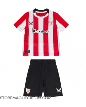 Athletic Bilbao Maglia Gara Casa Repliche 2024-25 Bambino Maniche Corte